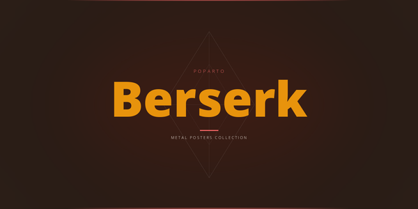 Berserk Metal Posters
