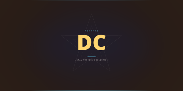 DC Metal Posters
