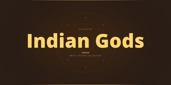 Indian Gods Metal Posters