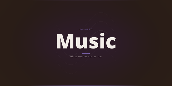 Music Metal Posters