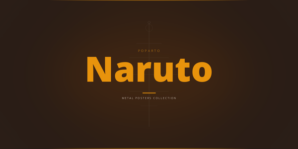 Naruto Metal Poster