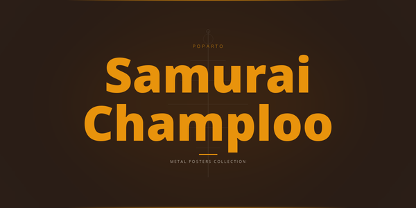 Samurai Champloo Metal Posters