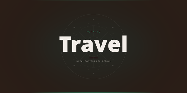 Travel Metal Posters