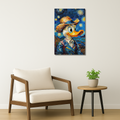 Wildlife Metal Poster - Duckgogh | Animal Wall Art India
