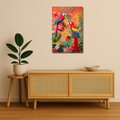 Bird Metal Poster - TropicDuo | Nature Wall Art India
