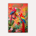 Bird Metal Poster - TropicDuo | Nature Wall Art India
