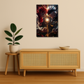 Jujutsu Kaisen Metal Poster - Duality Clash | Anime Wall Art India