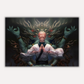 Jujutsu Kaisen Metal Poster - Demon Seal | Anime Wall Art India