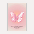 Affirmations Metal Poster - Wishfly | Motivational Wall Art India