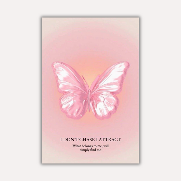 Affirmations Metal Poster - Wishfly | Motivational Wall Art India