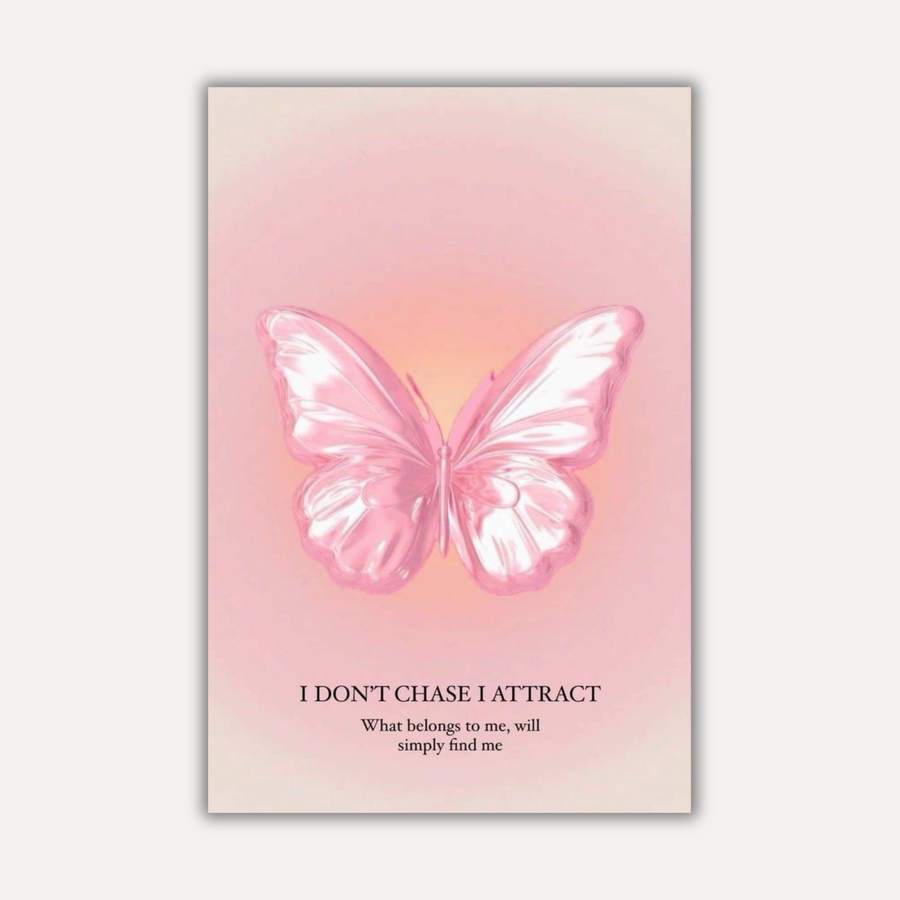 Affirmations Metal Poster - Wishfly | Motivational Wall Art India
