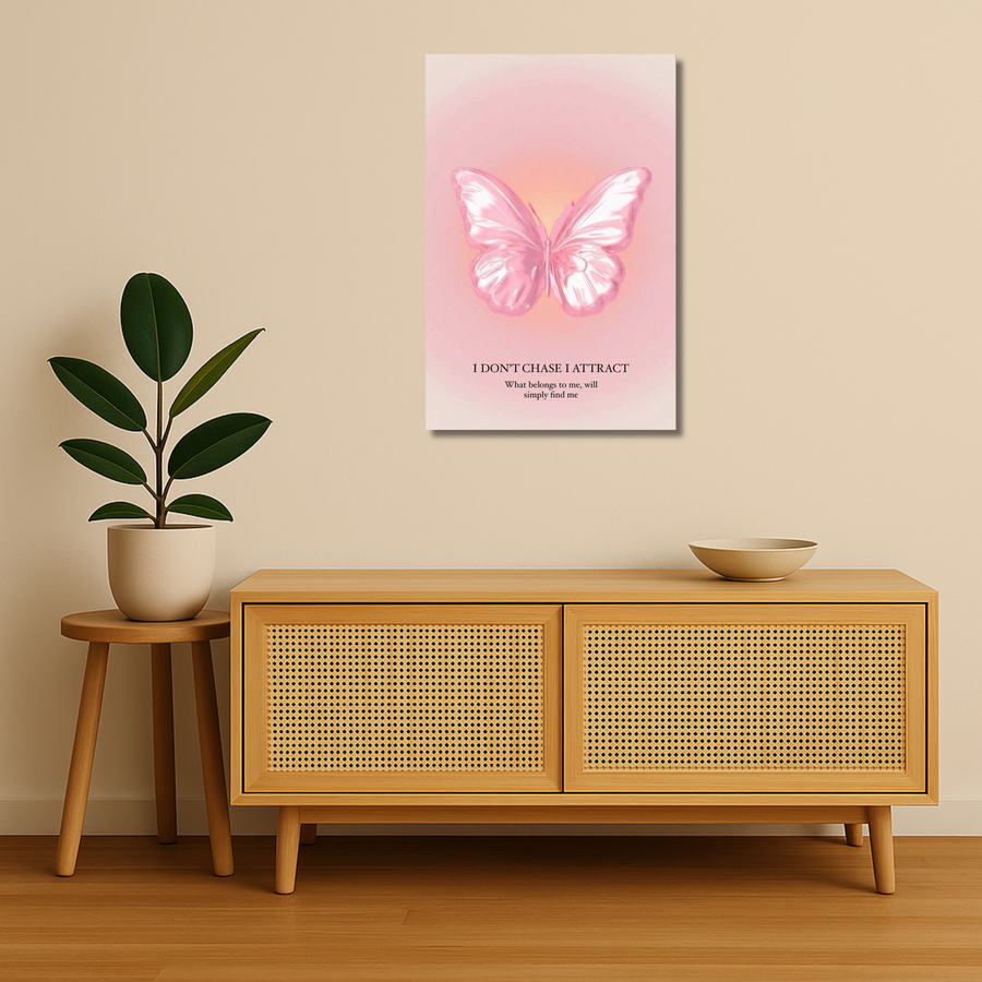 Affirmations Metal Poster - Wishfly | Motivational Wall Art India