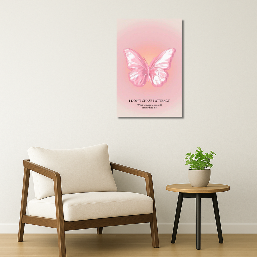 Affirmations Metal Poster - Wishfly | Motivational Wall Art India