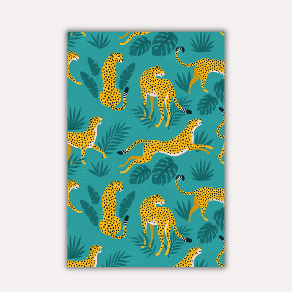 Wildlife Metal Poster - Savara | Animal Wall Art India