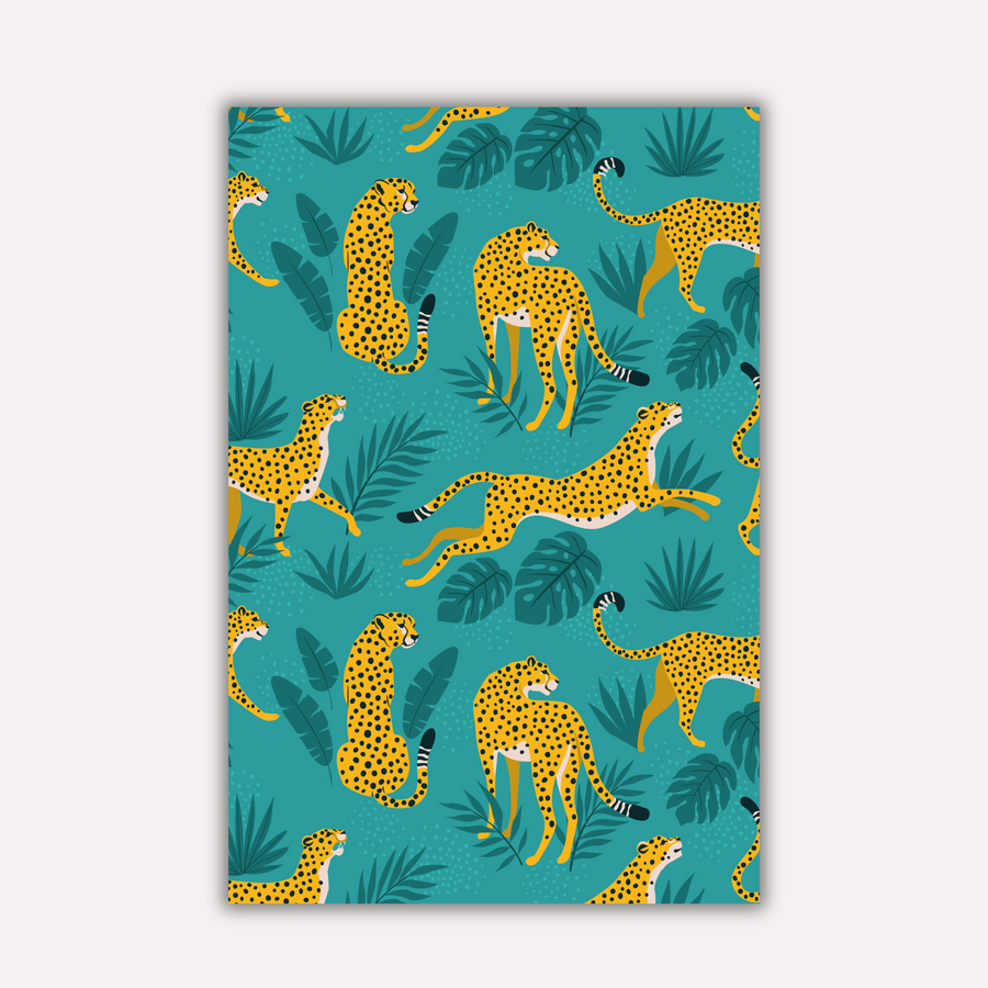 Wildlife Metal Poster - Savara | Animal Wall Art India