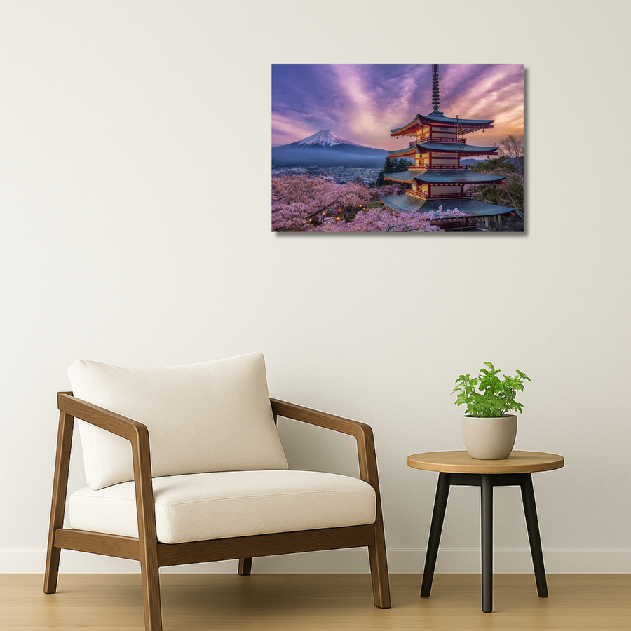 Travel Metal Poster - SakuraZen | Wanderlust Wall Art India