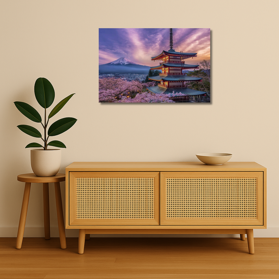 Travel Metal Poster - SakuraZen | Wanderlust Wall Art India