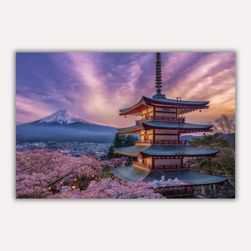 Travel Metal Poster - SakuraZen | Wanderlust Wall Art India