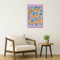 Wildlife Metal Poster - Zavari | Animal Wall Art India