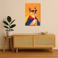 Wildlife Metal Poster - Solpaw | Animal Wall Art India