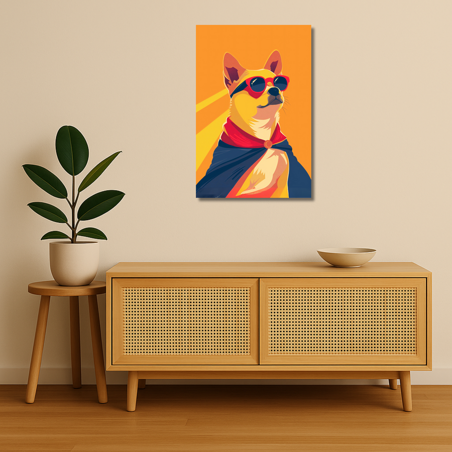 Wildlife Metal Poster - Solpaw | Animal Wall Art India