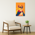 Wildlife Metal Poster - Solpaw | Animal Wall Art India