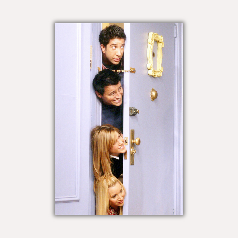 Friends TV Show Metal Poster - ThePurpleDoor | Wall Art India