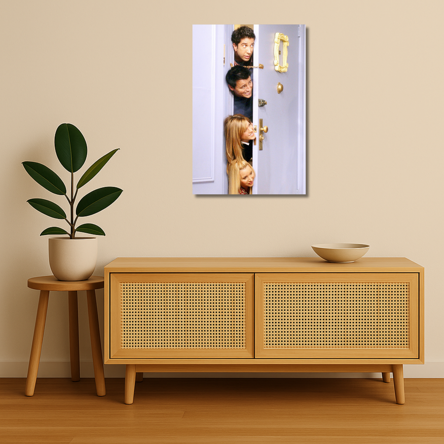 Friends TV Show Metal Poster - ThePurpleDoor | Wall Art India