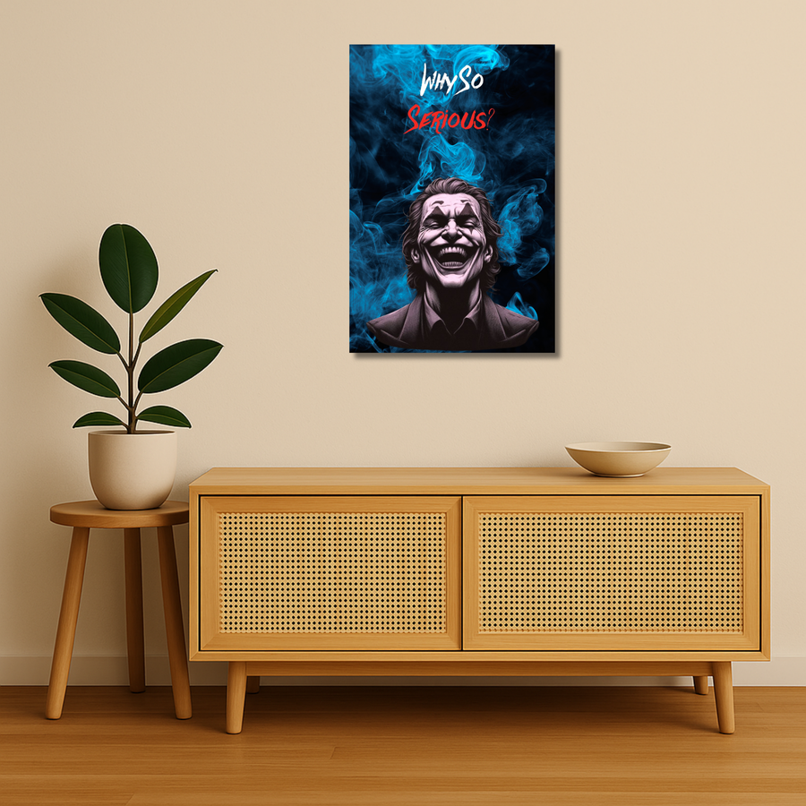 Movie Metal Poster - JokerGrin | Wall Art India