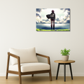 Attack on Titan Metal Poster - Beyond the Walls Metal Wall Art | Anime Wall Art India