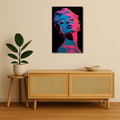 Pop Art Metal Poster - Iconique | Aesthetic Wall Art India