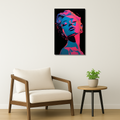 Pop Art Metal Poster - Iconique | Aesthetic Wall Art India