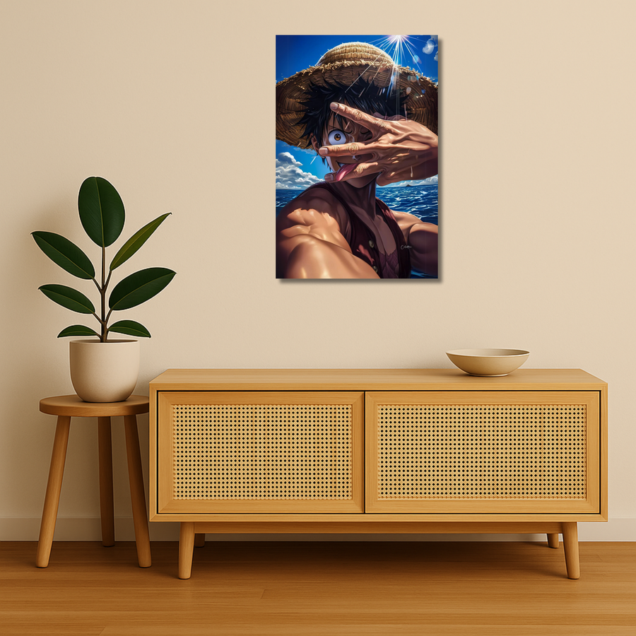 One Piece Metal Poster - Sunbound | Anime Wall Art India