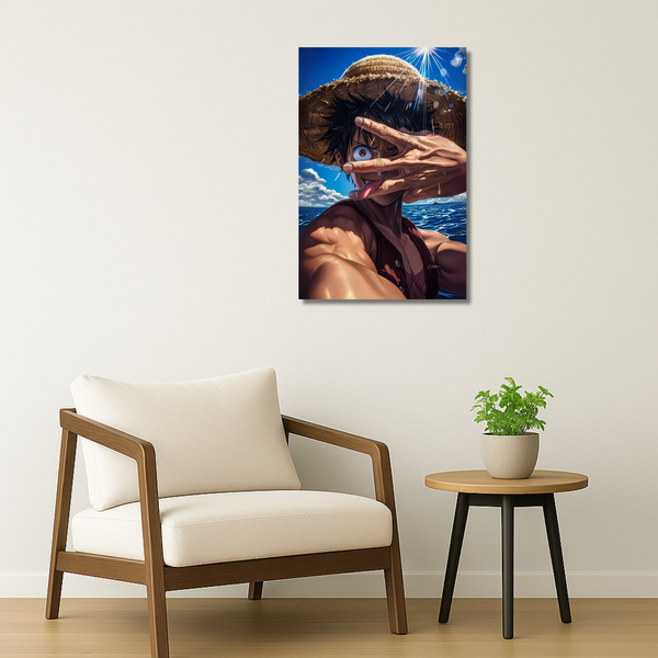 One Piece Metal Poster - Sunbound | Anime Wall Art India