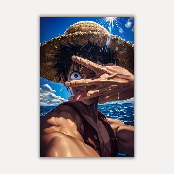 One Piece Metal Poster - Sunbound | Anime Wall Art India