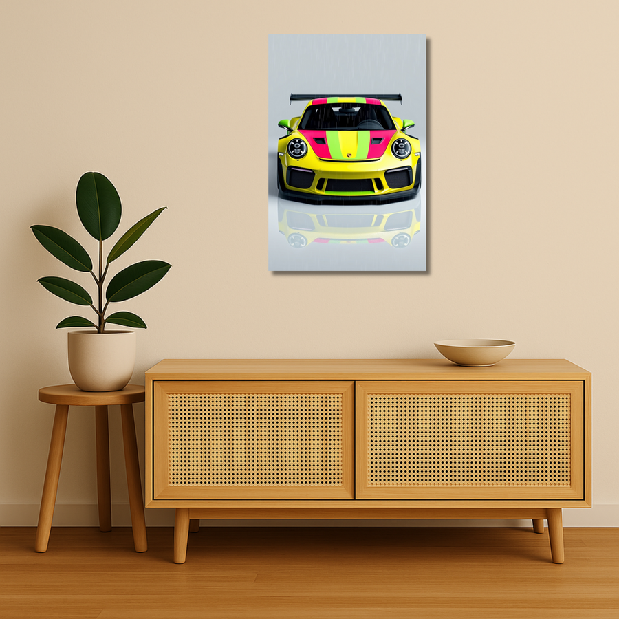 Cars Metal Poster - FlashDrive | Car Wall Art India