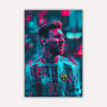 Neon GOAT | Metal Wall Art Poster India