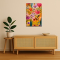 Floral Metal Poster - Bloomfield | Aesthetic Wall Art India