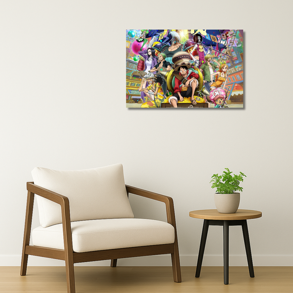 One Piece Metal Poster - Treasure Crew | Anime Wall Art India