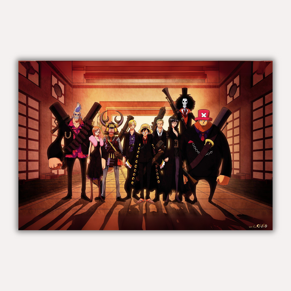 One Piece Metal Poster - Odenborn | Anime Wall Art India