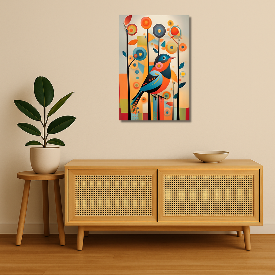 Wildlife Metal Poster - ChirpPop | Animal Wall Art India