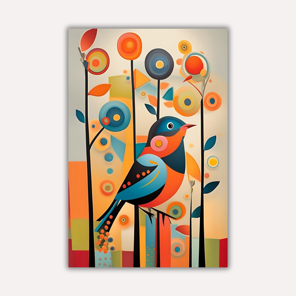 Wildlife Metal Poster - ChirpPop | Animal Wall Art India