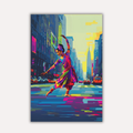 Indian Aesthetic Metal Poster - Nritya | Desi Wall Art India