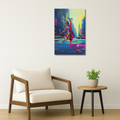 Indian Aesthetic Metal Poster - Nritya | Desi Wall Art India