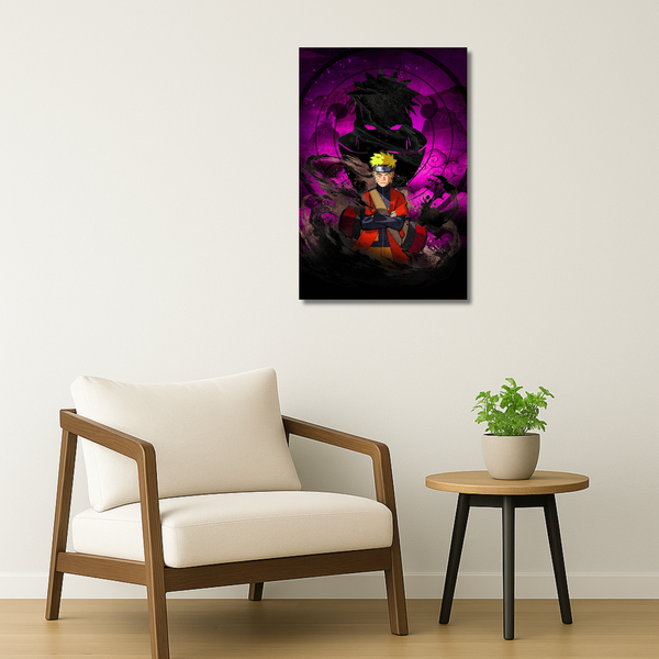 Naruto Metal Poster - Painproof Anime Wall Decor | Anime Wall Art India
