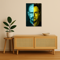 Breaking Bad Metal Poster - Heisenberg | TV Series Wall Art India