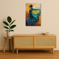 Indian Aesthetic Metal Poster - Naachica | Desi Wall Art India