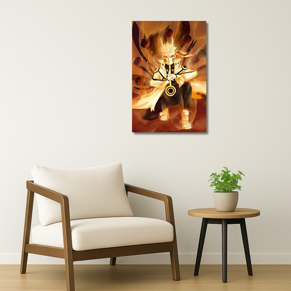 Naruto Metal Poster - Six Path Metal Print | Anime Wall Art India