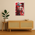 Dragon Ball Super Metal Poster - Ultra Instinct Goku | Anime Wall Art India