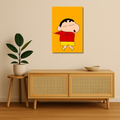 Shinchan Metal Poster - Shindab | Cartoon Wall Art India